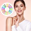 80 Pieces Multi-Color Orthodontic Ligature Ties Orthodontic Elastic 2080 O-Rings Braces Bands