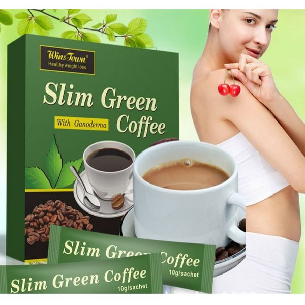 2 Box Leptin Green Instant Coffee For Weight Management (18 Sachets)