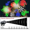 New Pattern Christmas Projector Laser Light Snow Landscape Garden Moving Lamp
