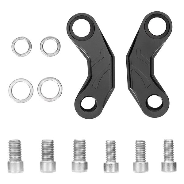 KEMIMOTO Motorcycle Mirror Offset Holder 0.4 inch (10 mm) 3103