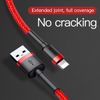 Baseus - Cafule Cable USB to Lightning, 1.5 A, 2 m (Red)
