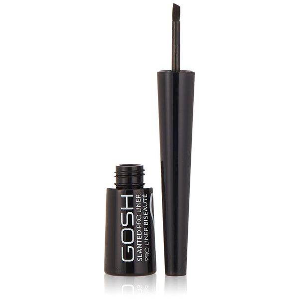 GOSH Slanted Pro Liner Eyeliner 001 - Intensive Black Liquid Eyeliner 3 ml