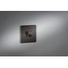 Knightsbridge SF3000AT Screwless 10AX 2G 2-Way Switch,Anthracite