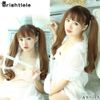 Brightlele 4040-TMB Ponytail Wig, Long, One-Touch, Extensions, Twin Tails