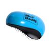 Mud Daddy Detangler and Deshedder Brush, All Coat Types, Easy Grab, Blue