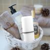 GLADFRESIT Toothbrush Travel Case,Multi-Function Portable Toothbrush Cover (White)
