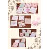 [64-Piece Set] Cute Envelopes Included, Mini Message Cards, 16 Types, 4 Each
