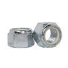 10 x Nylon Insert 1/4'' Steel Imperial UNF Locking Nuts,