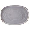Utopia Santo Dark Grey Platter 13inch / 33cm - Pack of 4