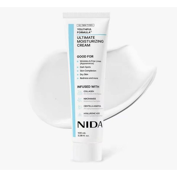 NIDA Youthful Formula™ Ultimate Moisturizing Cream | Centella Asiatica Niacin...