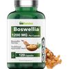 Extra Strength Boswellia Serrata Joint Support Supplement 120 Capsules 1200Mg