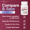 GeriCare Regular Strength Acetaminophen Pain Relief Fever Reducer Tablets, Strength 325mg Tablet | Joint, Muscle, Arthritis, Back Pain Relief 100 Count (Pack of 1)