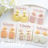 TAINSKY Organic Shape Clay Earring Cutters, 14 Pcs Boho Polymer Clay Cutters