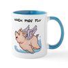 CafePress When Pigs Fly Mugs 11 oz (325 ml) Ceramic Coffee Mug