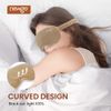 NEWGO Microwave Heating Pad for Puffy Eyes-Khaki