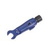 sourcing map Coaxial Cable Stripper, Multifunctional Pen-Style Stripping Hand Tool for RG59/6 Coax Cables