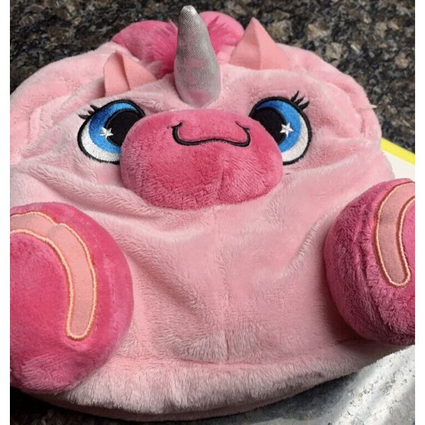 Lunch Pets Insulated Kids Insulated Lunch Box Bag Yumicorn Pink Unicorn Plush