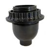 Satco 80-1072 Short Keyless with Full Uno Thread and Ring, Color