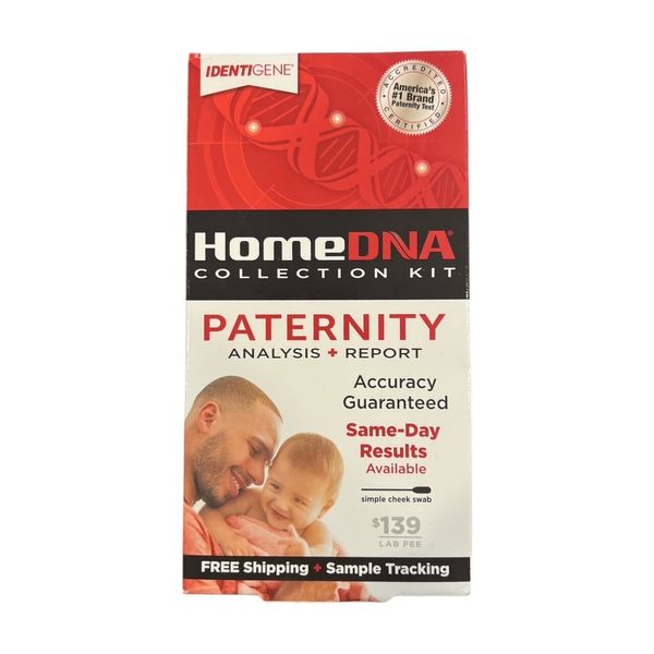 HomeDNA PATERNITY Test Analysis + Report, Accuracy Guaranteed!