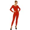Widmann 04587 Long Bodysuit for Women, Solid, red, M-L