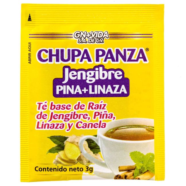 GN+VIDA Tea Chupa Panza - 30 Tea Bags/ 0.10 oz Each for sale online