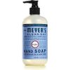 Mrs. Meyer's Hand Soap, Made with Essential Oils, Biodegradable Formula, Bluebell, 12.5 fl. oz