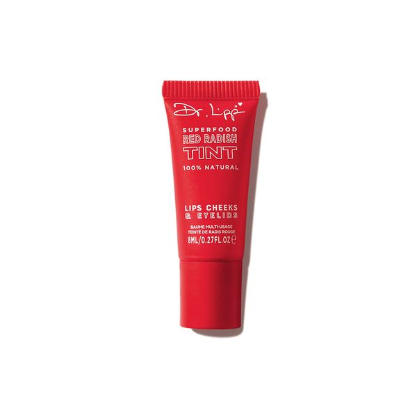 DR. LIPP Superfood Red Radish Tönung – für Lippen, Wangen und Augenlider – 100% Natural plant-based pigment – 0,27 fl oz/8 ml