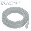sourcing map Expandable Sleeving,1 3/16-inch 10ft Cable Sleeve, Gray