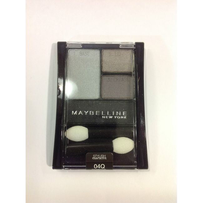 Maybelline Expert Wear Quad Eye Shadow STYLISH SMOKES 04Q CHARCOAL SMOKES