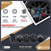 4 Pc Ford OEM Wheel Lock Black M14x1.5 Fit Edge/Explorer/