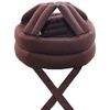 BlioHealth Head Protection, Lightweight, Head Gear, Shock Absorption, Nursing Supplies, Brown, Chin Strap Type
