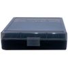 BERRY'S plastic ammo box, smoke/black 100 Round 9MM/380