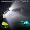 Work Light LED Camping Light Spotlight Flashlight 2000LM For Ryobi 18V Battery