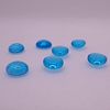 Approx. 0.6 inch (15 mm) Crystal Glass Tablets (Blue) 200 Tablets