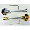 Spare Thumb-Turn & Release Spindle (for Bathroom Locks) (Brass)