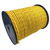 10mm Yellow With Red Fleck Polypropylene Braided Poly Rope Cord x 25 Metre Strong String
