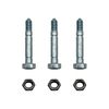 13865 Qty 3: 2-1/8" x 5/16" Shear Pin with Nut Fits Snapper