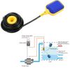 Float Switch, Polypropylene Float Switch, Bilge Float Switch 4.13 X 3.15 X 1.77in Float Switch with 5M / 16.4ft Sewage Cable for Households Factories Mines