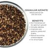 4 Ounces Granular AZOMITE Trace Mineral  Fertilizer