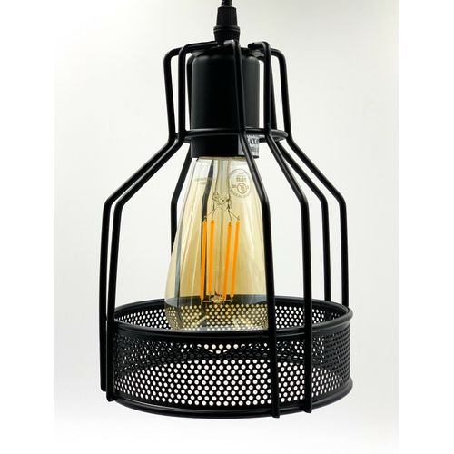 BLACK IRON PENDANT  CEILING LIGHT E26 (STANDARD) SOCKET 1 LIGHT  33010