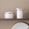 Noritake Haku Sugar and Creamer Set