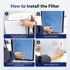 Original H13 True HEPA Filter For MSA3/MSA3S/MSA3-W Air Purifier -3PCS