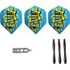 Viper Comix Steel Tip Darts: BAM (Blue), 22 Grams