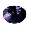 Pink Blue Violet Black Pattern AEH215 PopSockets PopGrip: Swappable Grip for Phones & Tablets