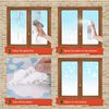 Christmas Window Stickers and Decorations - Xmas Clings for Windows