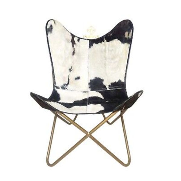 Butterfly Chair-Home & Living Room Chair– Goat Hair Leather Chair PL2-1.82