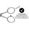 ZEUS Beard Scissors, Premium Handmade German Stainless Steel Beard Trimming Scissors with Leather Case - MADE IN GERMANY