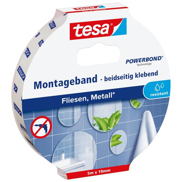 tesa Mounting Tape for Tiles & Metal