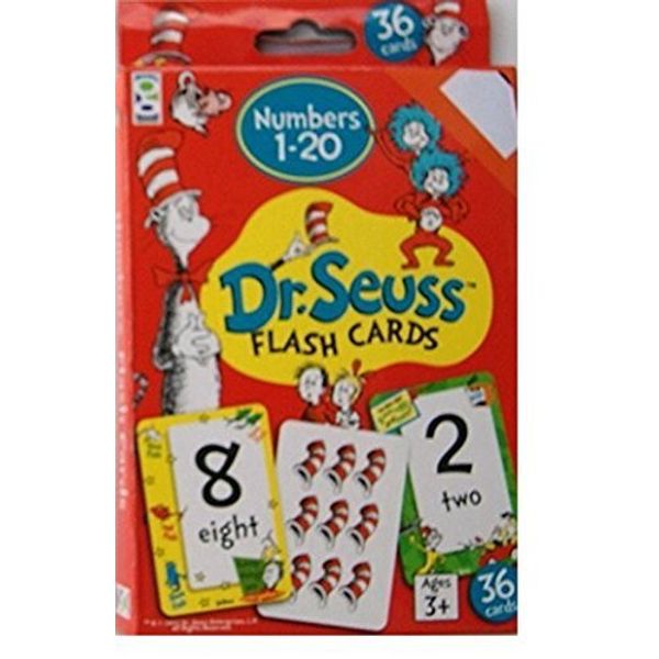 Dr. Seuss Flash Cards Numbers 1-20 by Dalmation Press