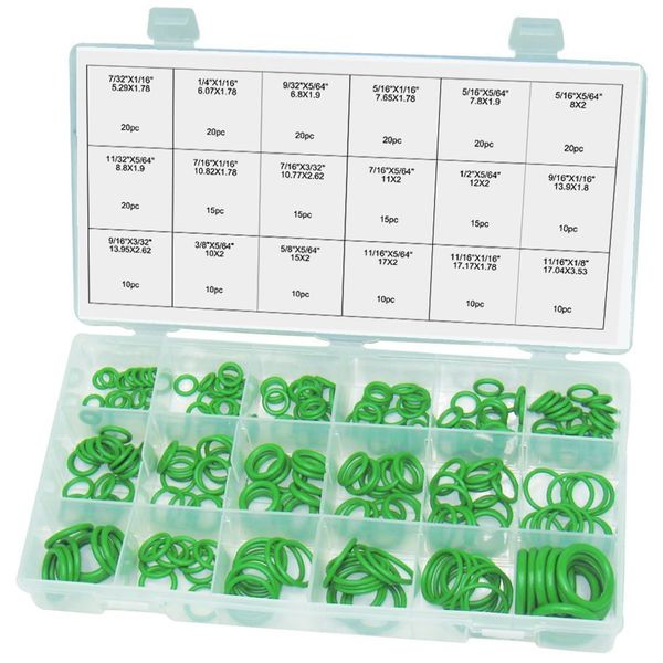 Swordfish 1020 Air Conditioning HNBR O-ring Assortment, 270 Piece
